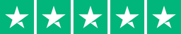 5 stars on trustpilot